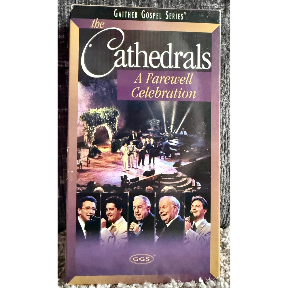 The Cathedrals A Farewell Celebration VHS Gospel Series 1999 Live Concert